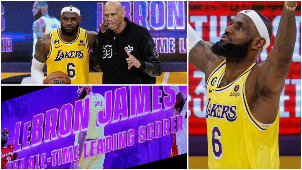 Lebron James hace historia con los Lakers: máximo anotador de la NBA superando a Abdul-Jabbar