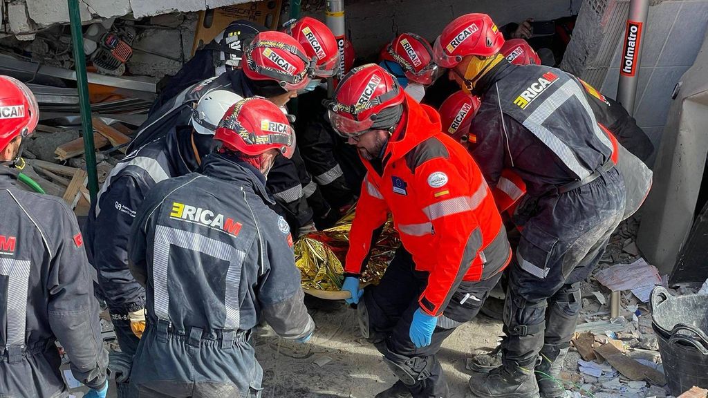 Un equipo madrileño rescata a un hombre de 62 años en Turquía