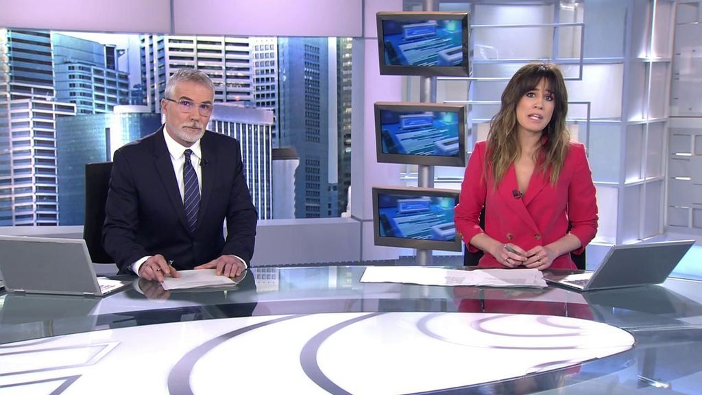 Con David Cantero e Isabel Jiménez Informativos Telecinco 2023 Mediodía 09/02/2023