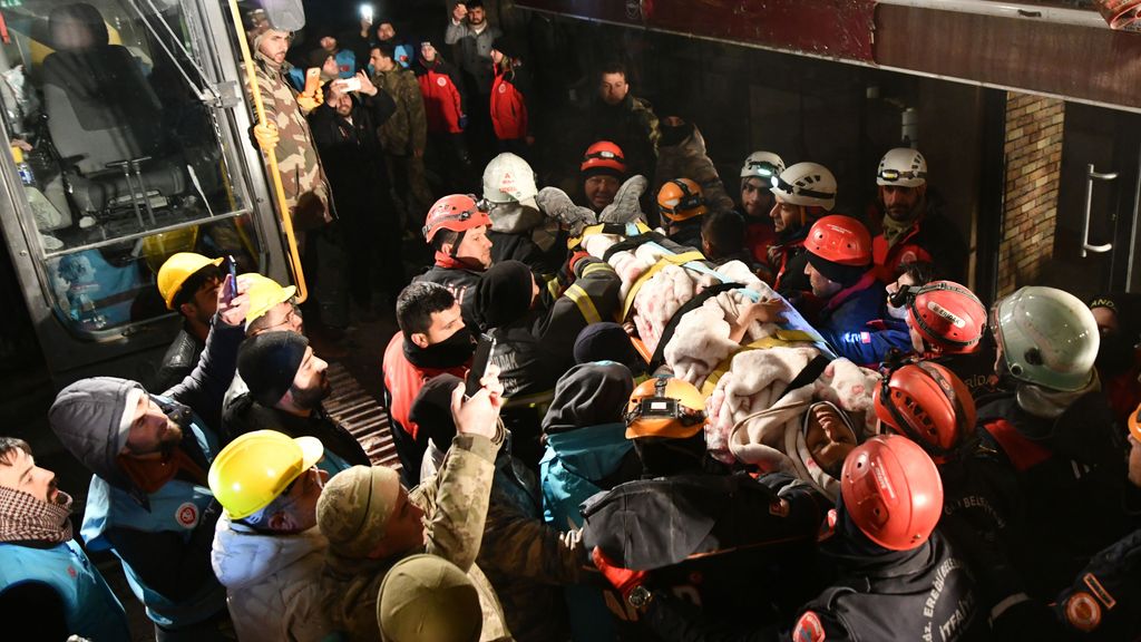 Yigit Akar, un nuevo rescate en los escombros en Gaziantep