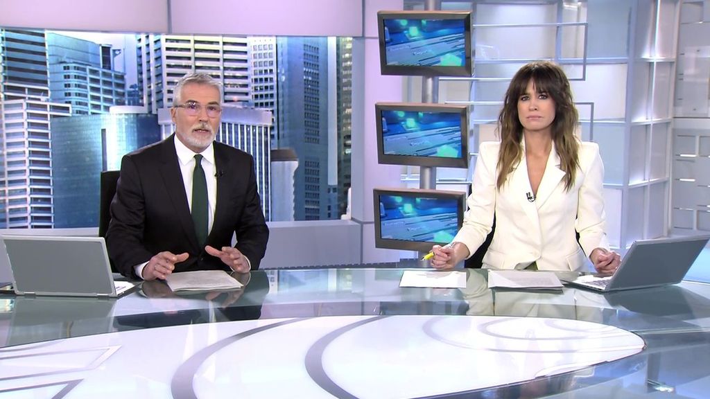 Con David Cantero e Isabel Jiménez Informativos Telecinco 2023 Mediodía 10/02/2023