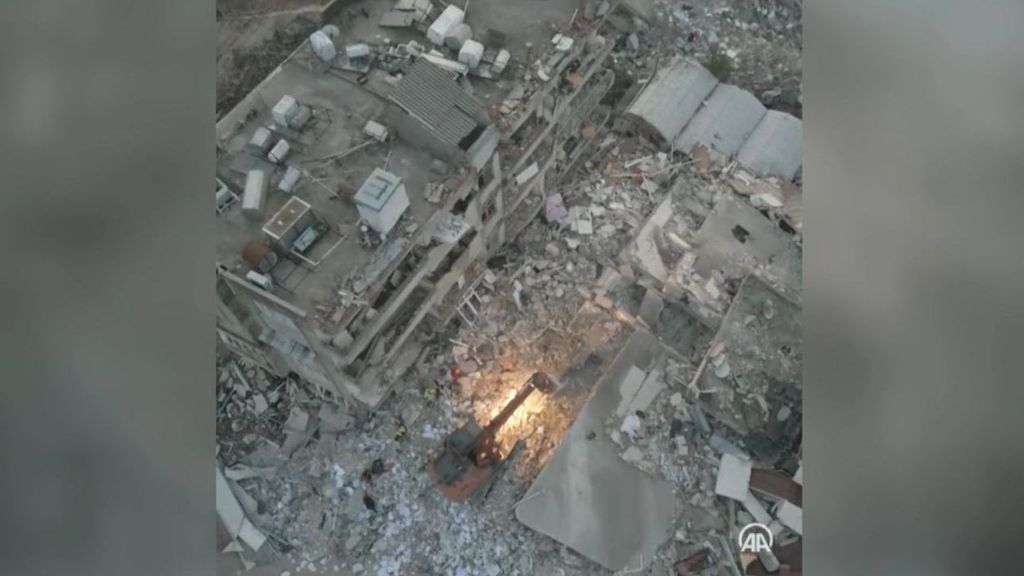 La magnitud del desastre causado por el terremoto en Hatay, Turquía, a vista de dron