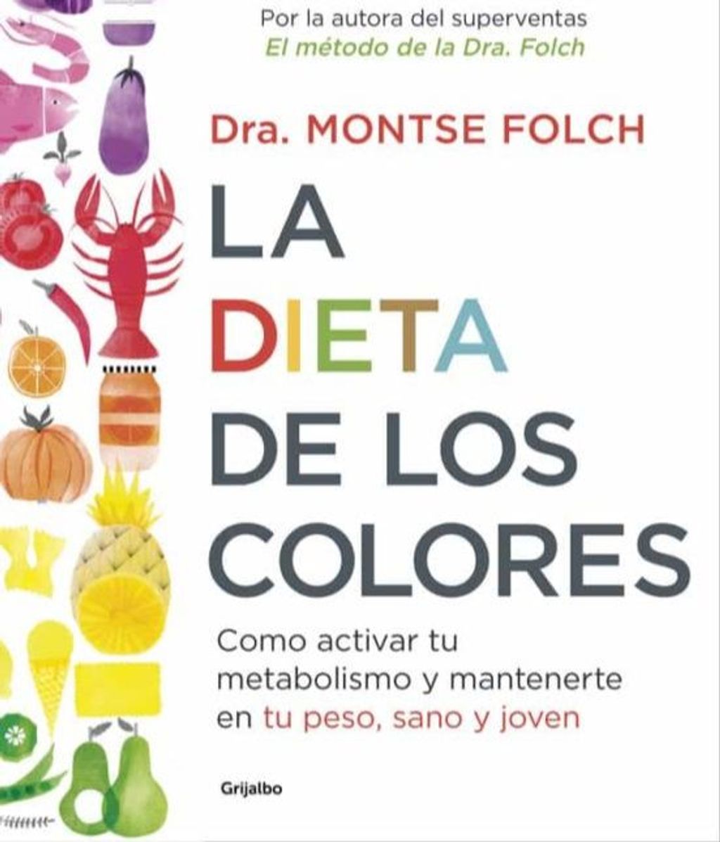 Libro 'La dieta de los colores' (Montse Folch)