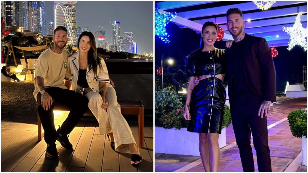 Sergio Ramos y Pilar Rubio de viaje