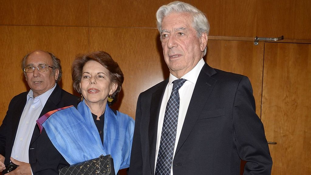 Vargas Llosa y Patricia, en una imagen de archivo