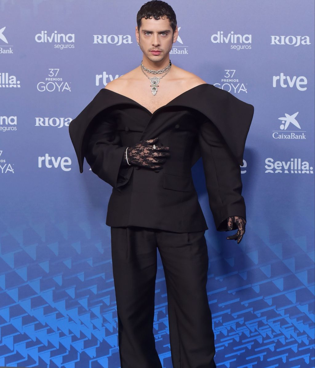 Eduardo Casanova, en la alfombra roja de los Premios Goya 2023