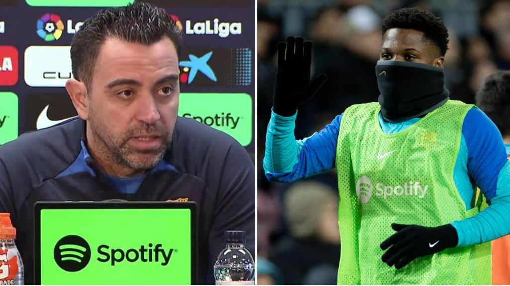 Xavi 'baja a la tierra' a Ansu Fati: "Paciencia, yo estuve tres años con el número 26"