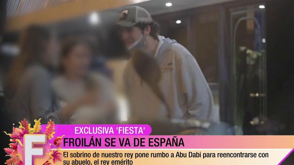 Froilán se enfrenta a la reportera de 'Fiesta'