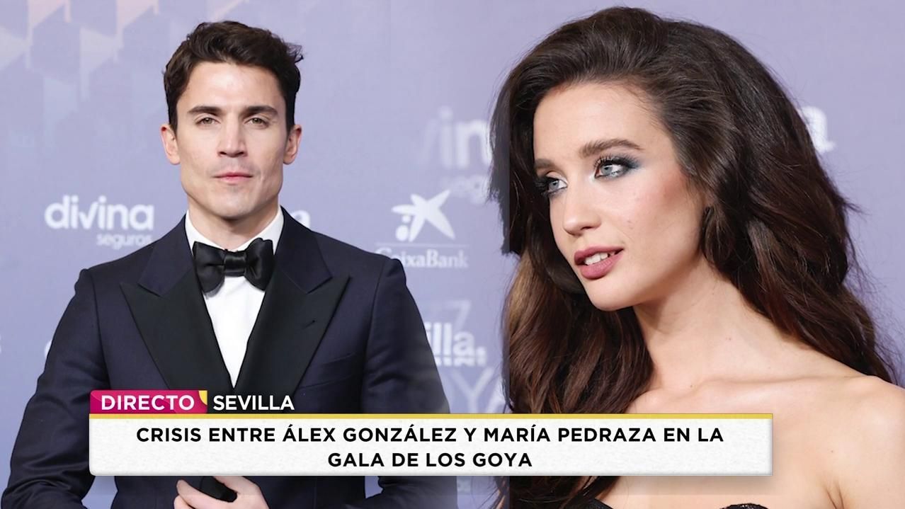 Álex González y María Pedraza