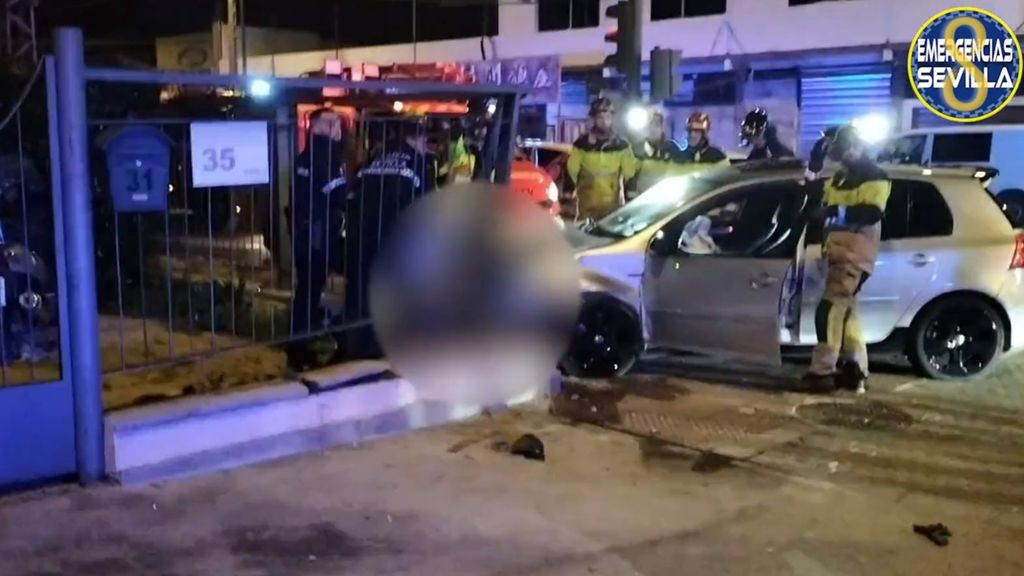 Detenido un conductor sin carnet con positivo en drogas por un atropello a dos personas en Sevilla