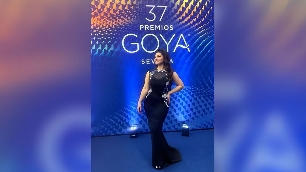 Imagen de La Pelo en los Premios Goya 2023.