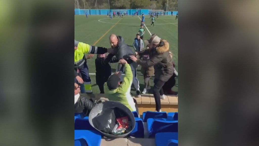 Tangana en un partido