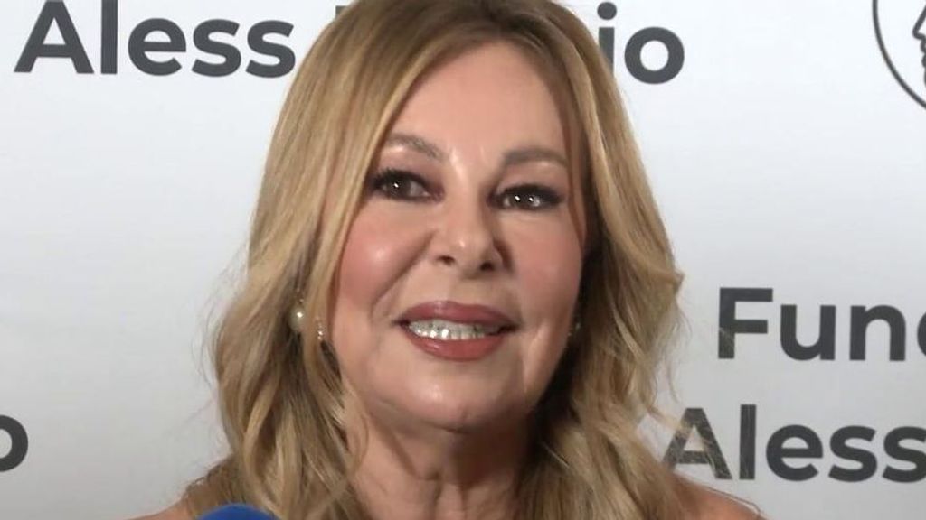 Ana Obregón responde a Alessandro Lequio sobre la fundación de su hijo: "Yo he aportado mi trabajo"