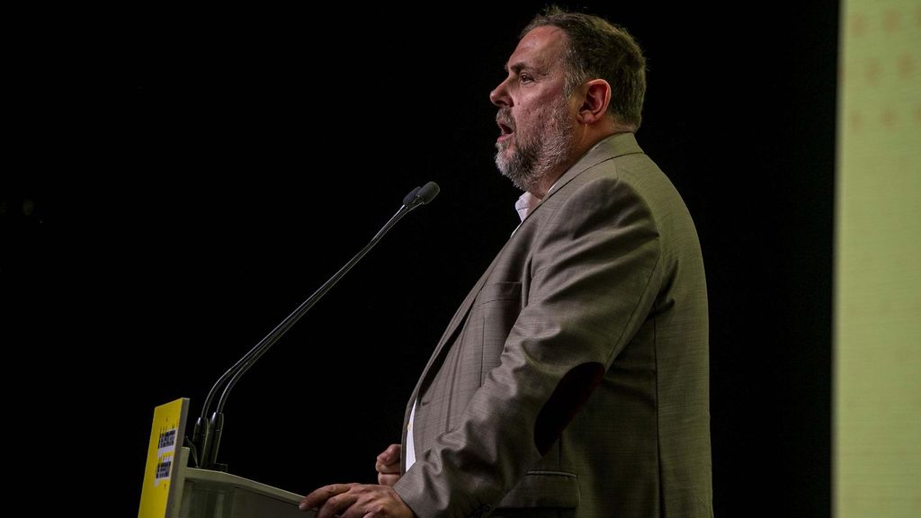 El presidente de ERC, Oriol Junqueras