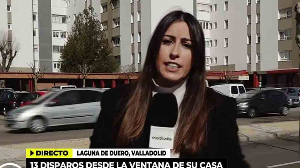 Un vecino de Laguna de Duero (Valladolid) dispara hasta 13 veces desde su ventana