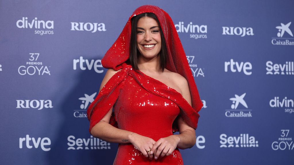 Dulceida en la gala de los Goya