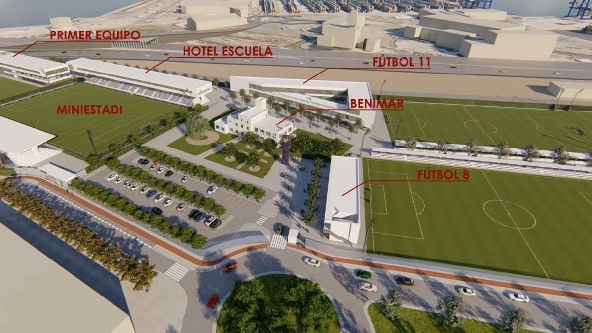 El Gobierno da luz verde a la nueva ciudad deportiva del Levante U.D. en el barrio de Natzaret en Valencia