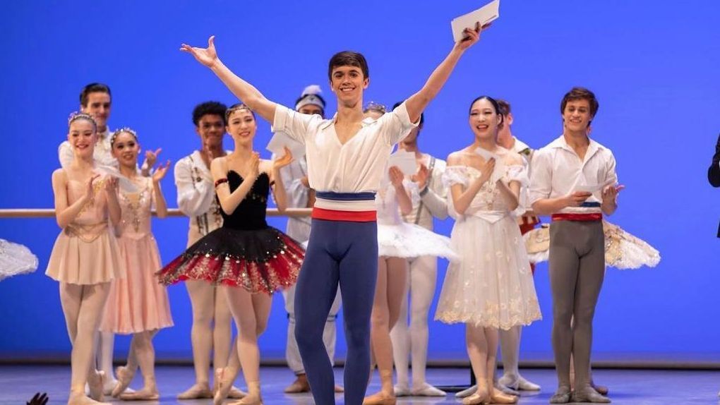 Millán de Benito, ganador del Prix de Lausanne