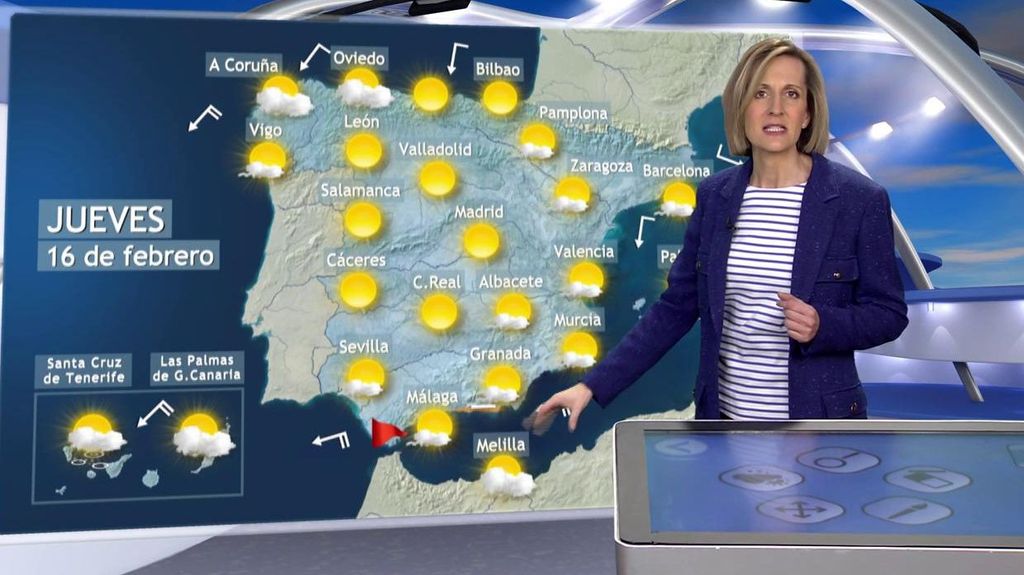 Una borrasca intensificará la lluvia en Canarias y traerá calima al resto de España