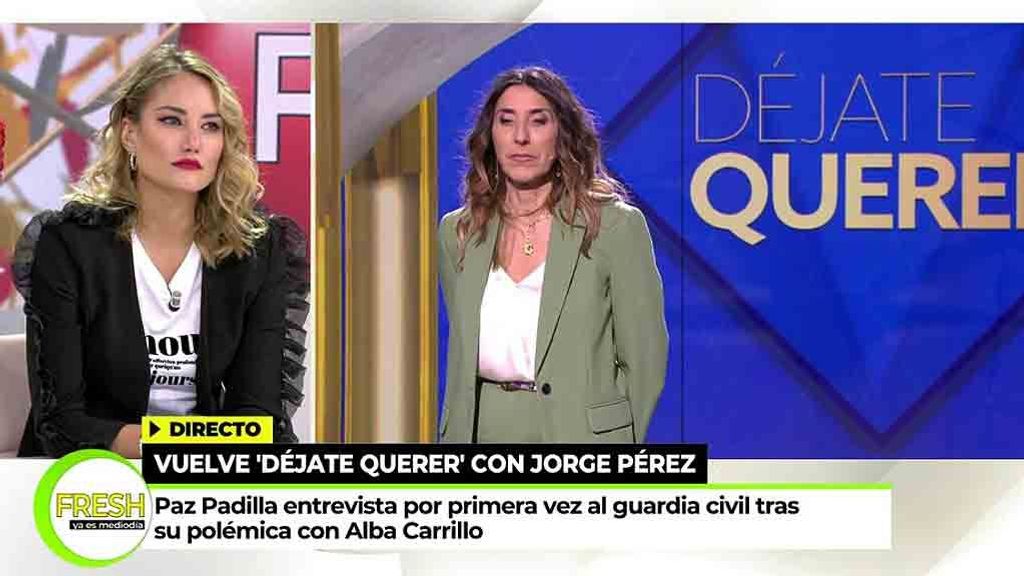 Alba Carrillo, sobre la entrevista de Jorge Pérez en ‘Déjate querer’: “Creo que Alicia va a ir a ‘Supervivientes’