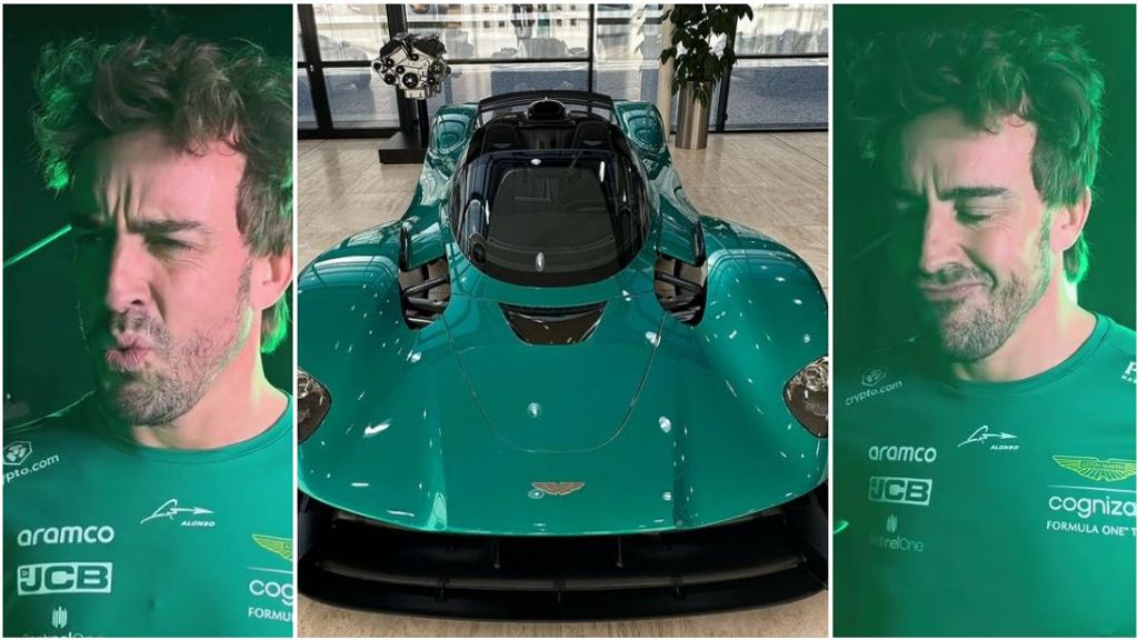 Fernando Alonso, 'enamorado' de un Hypercar de 4,5 millones de euros: "Es mi San Valentín"