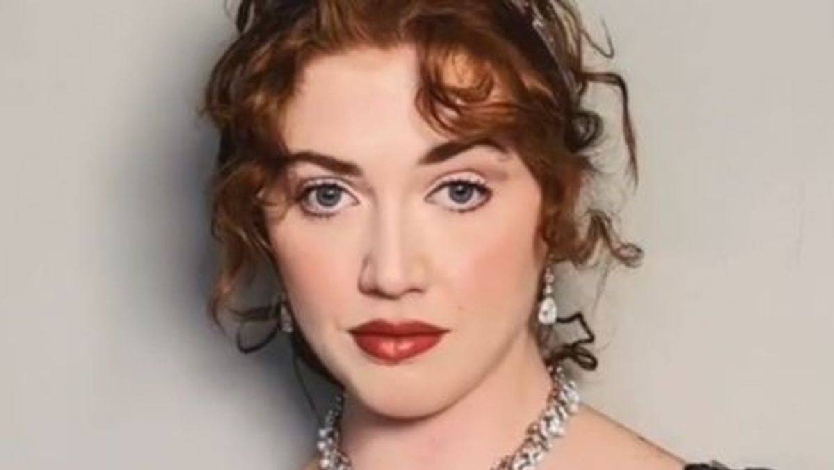 Geena Hunt, la joven que arrasa en TikTok con su gran parecido a Rose de 'Titanic'