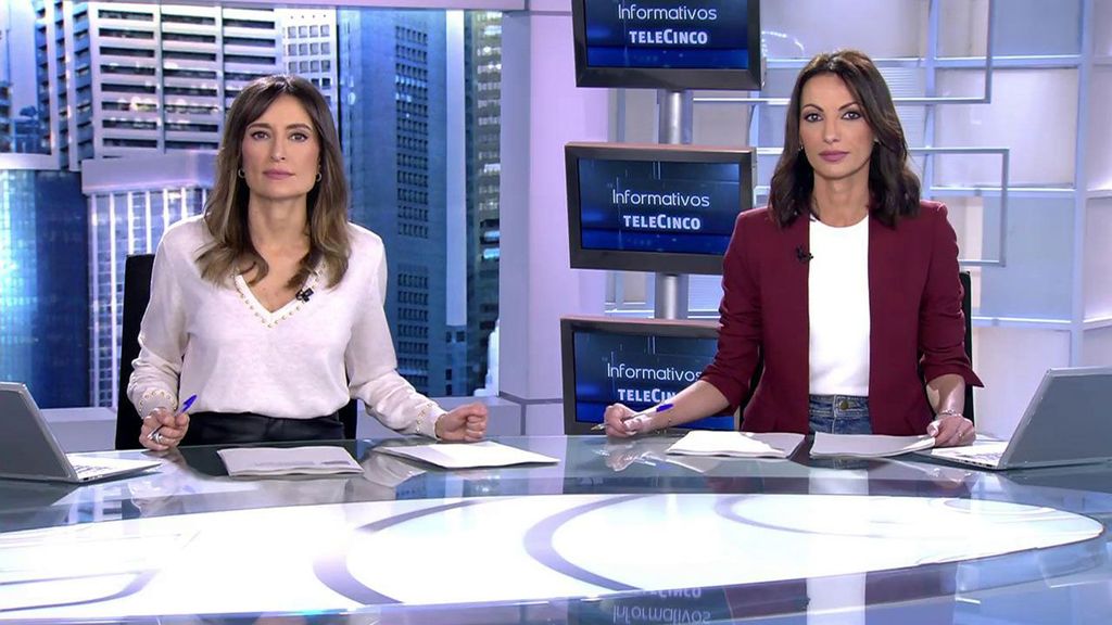 Con Leticia Iglesias y Laila Jiménez Informativos Telecinco 2023 Matinal 16/02/2023