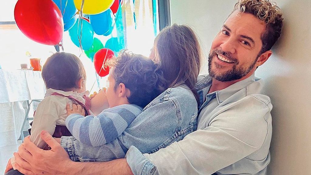 This is how the three children of David Bisbal have grown with Elena Tablada and Zanetti