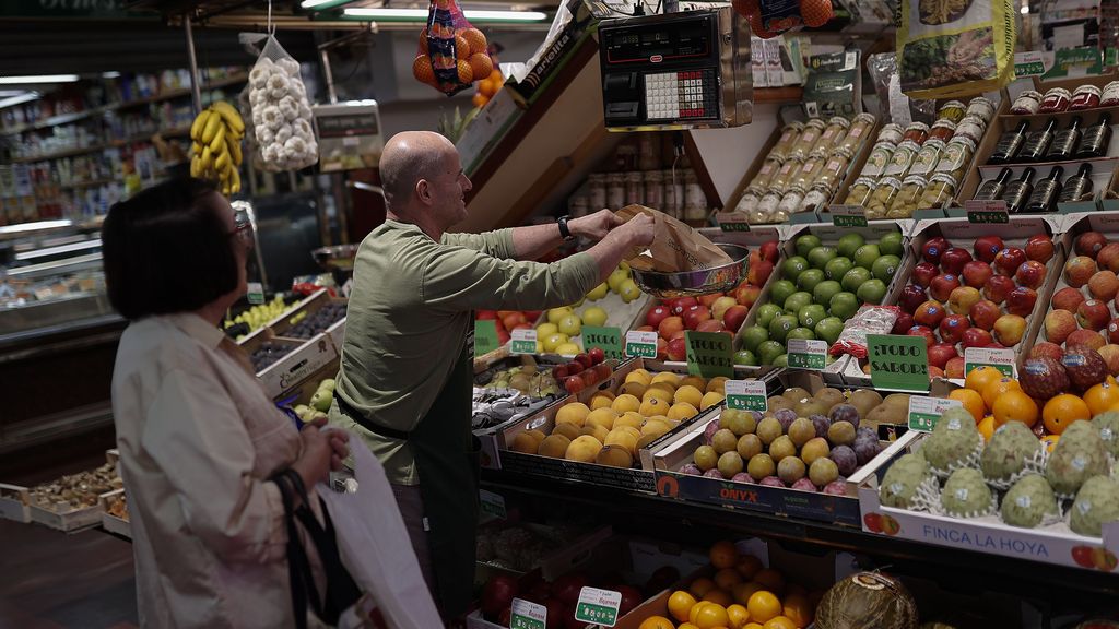 Interior de mercado en Madrid