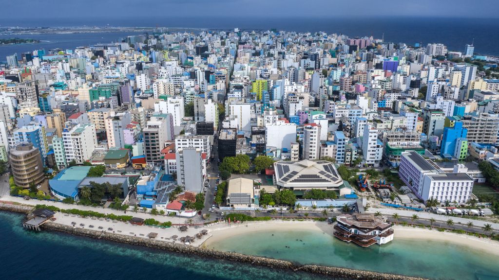 Malé, capital de Maldivas