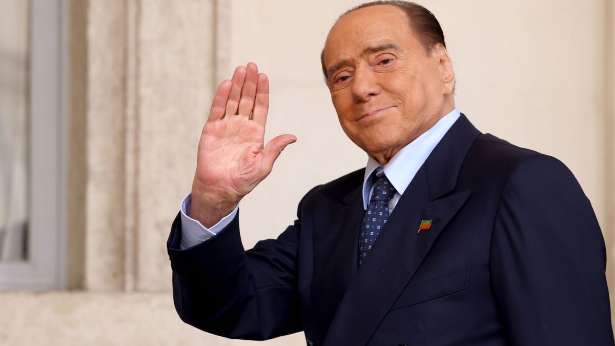El ex primer ministro italiano y líder de Forza Italia Silvio Berlusconi.