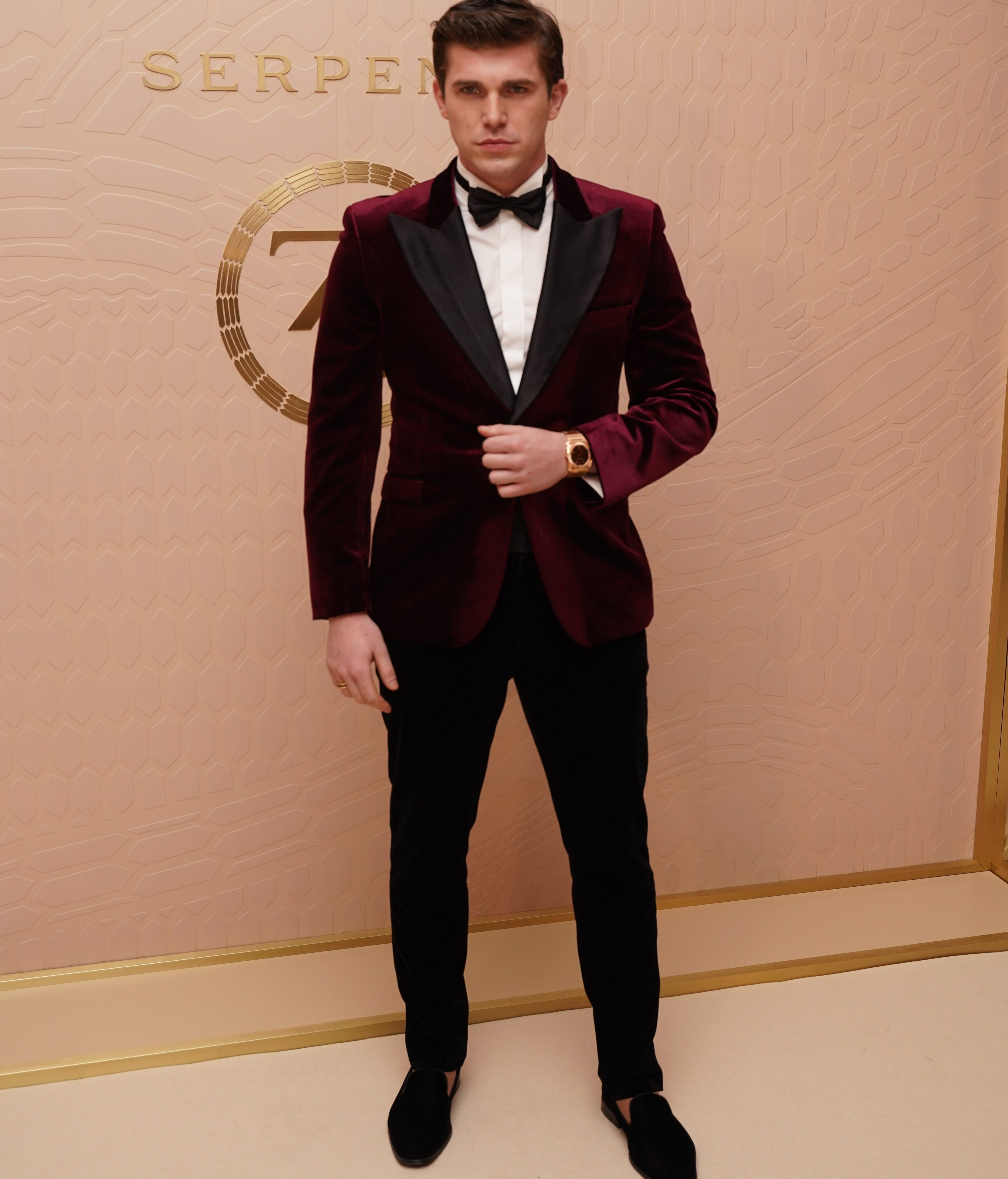 Eric Masip, en la fiesta de Bvlgari