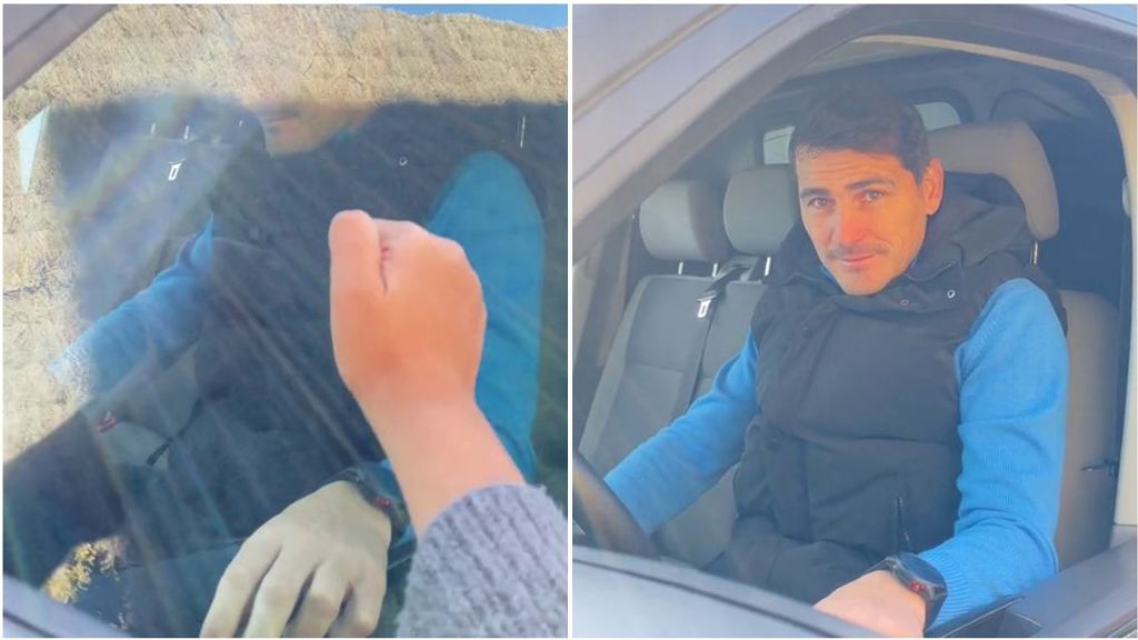 Le tocan a Casillas en el cristal del coche y no duda: "Me voy con la 'ikercerta' a Barcelona, ¿subes?"