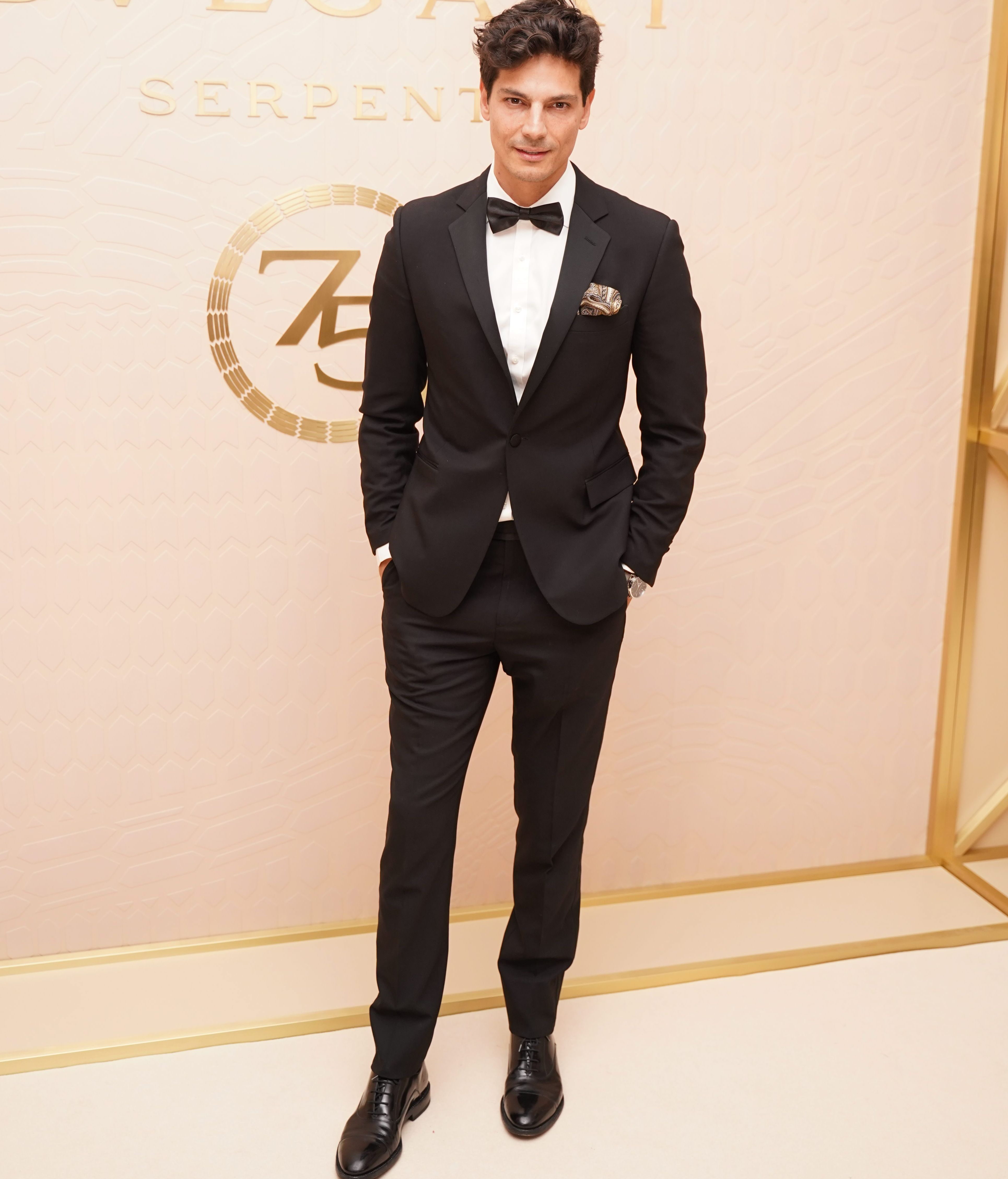 Javier de Miguel, en la fiesta de Bvlgari