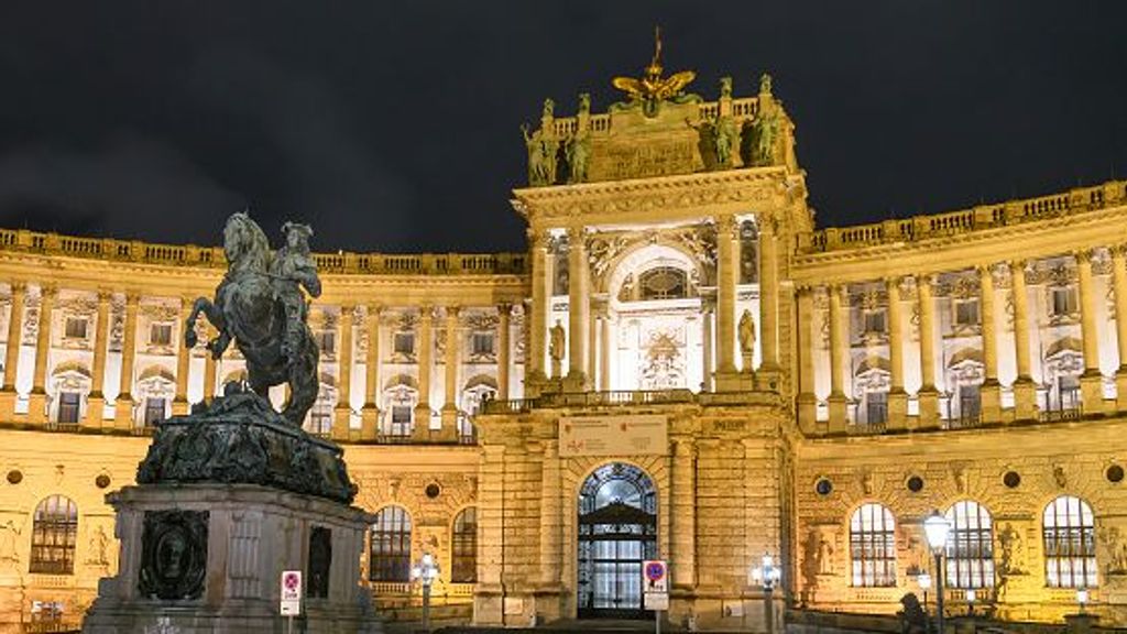 La ciudad de Viena, Austria