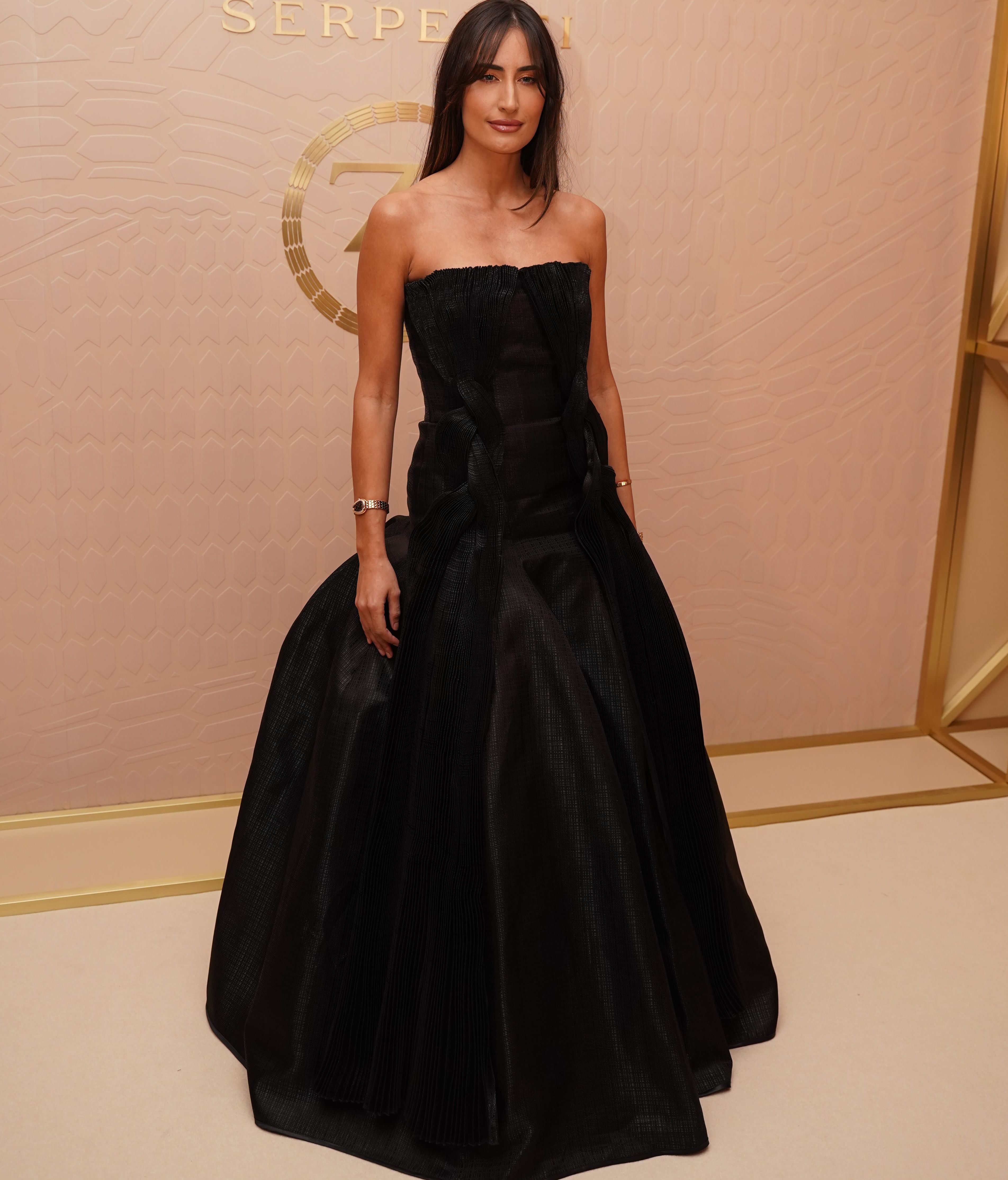 Rachel Valdés, en la fiesta de Bvlgari