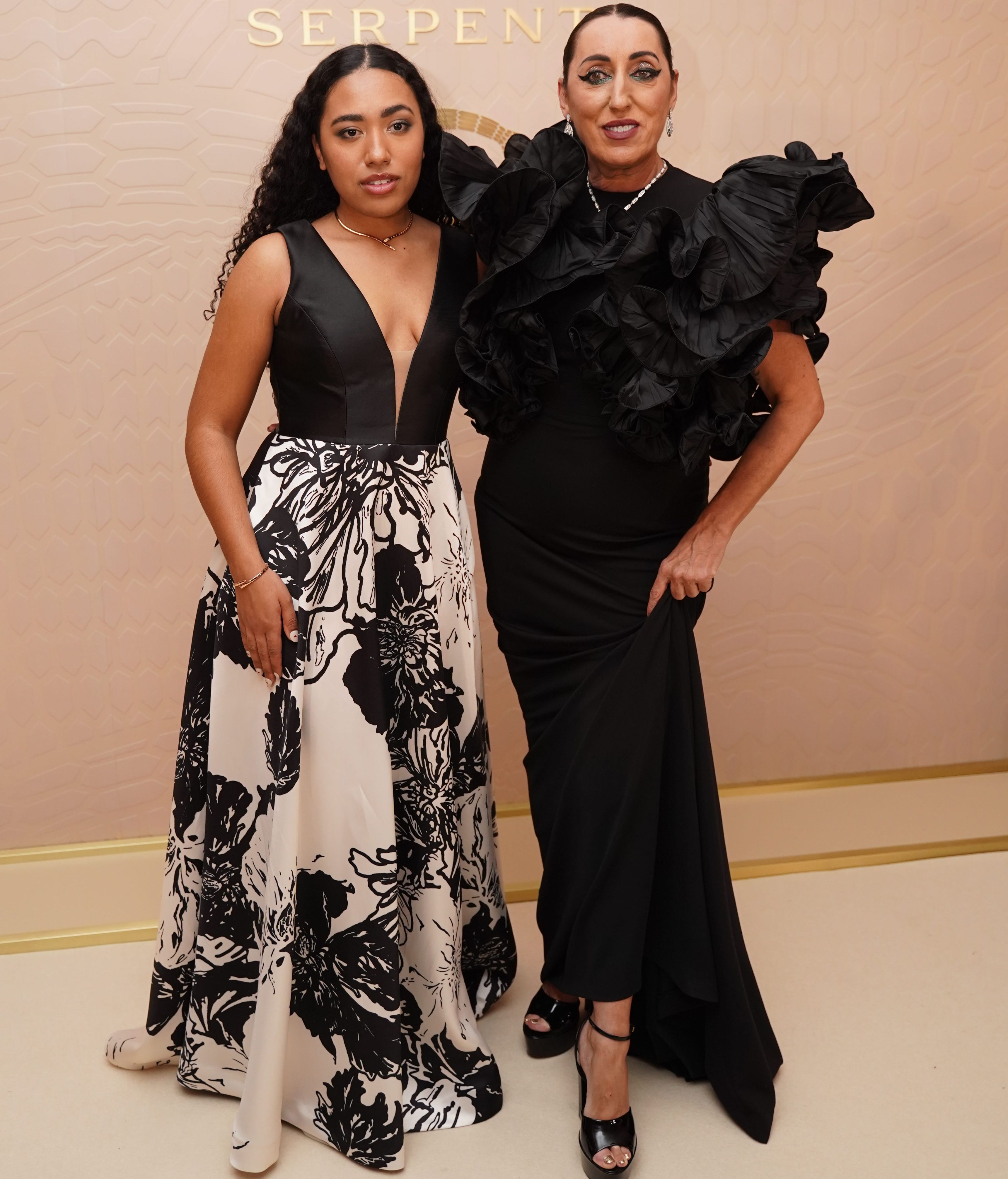 Rossy de Palma y su hija Luna, en la fiesta de Bvlgari