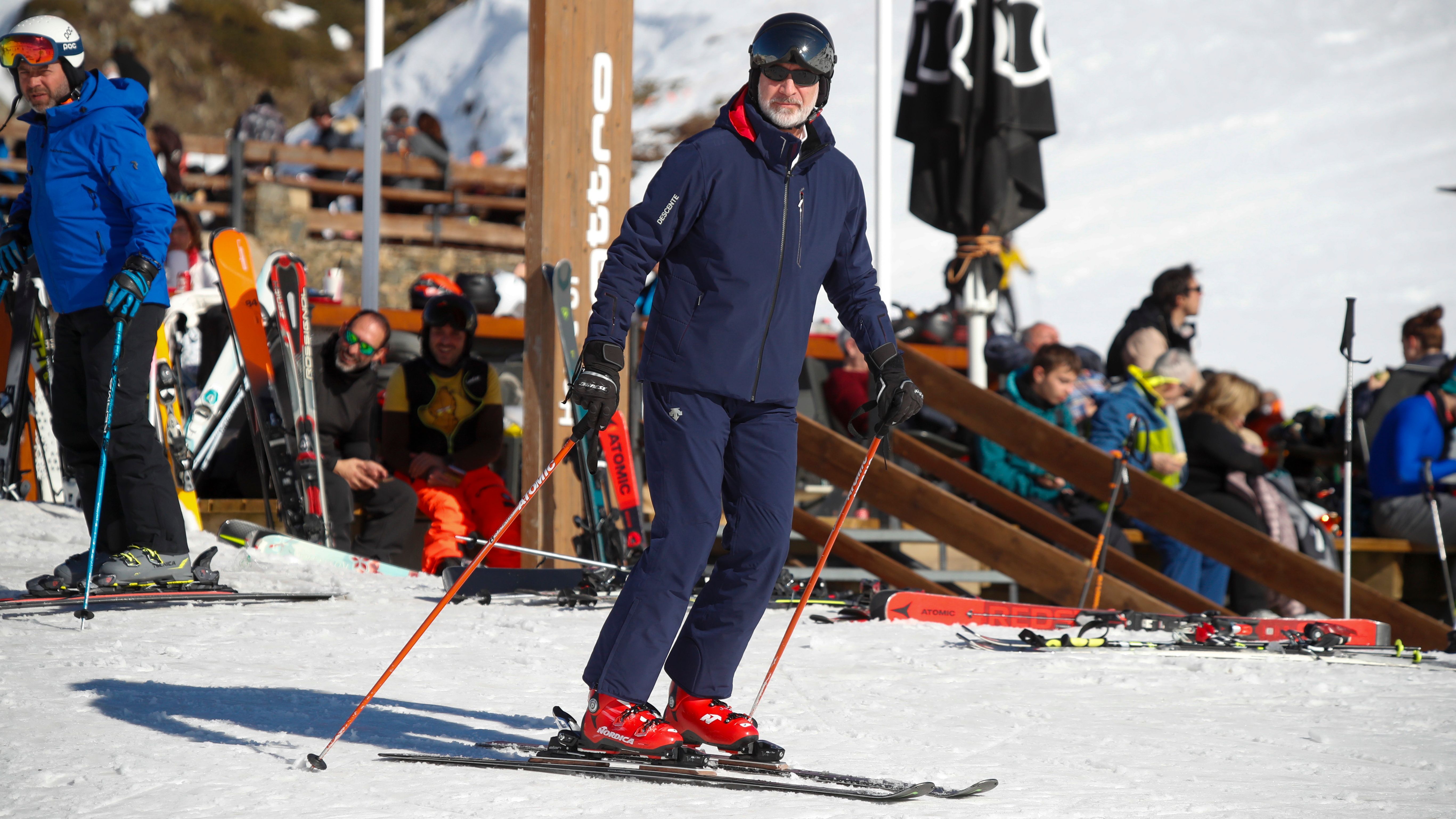 El rey Felipe en Baqueira