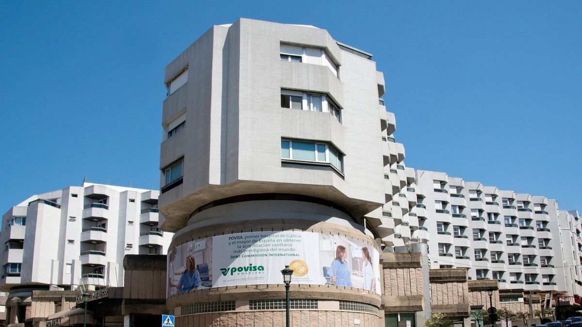 Hospital Ribera Povisa de Vigo, donde se encuentra ingresada la paciente