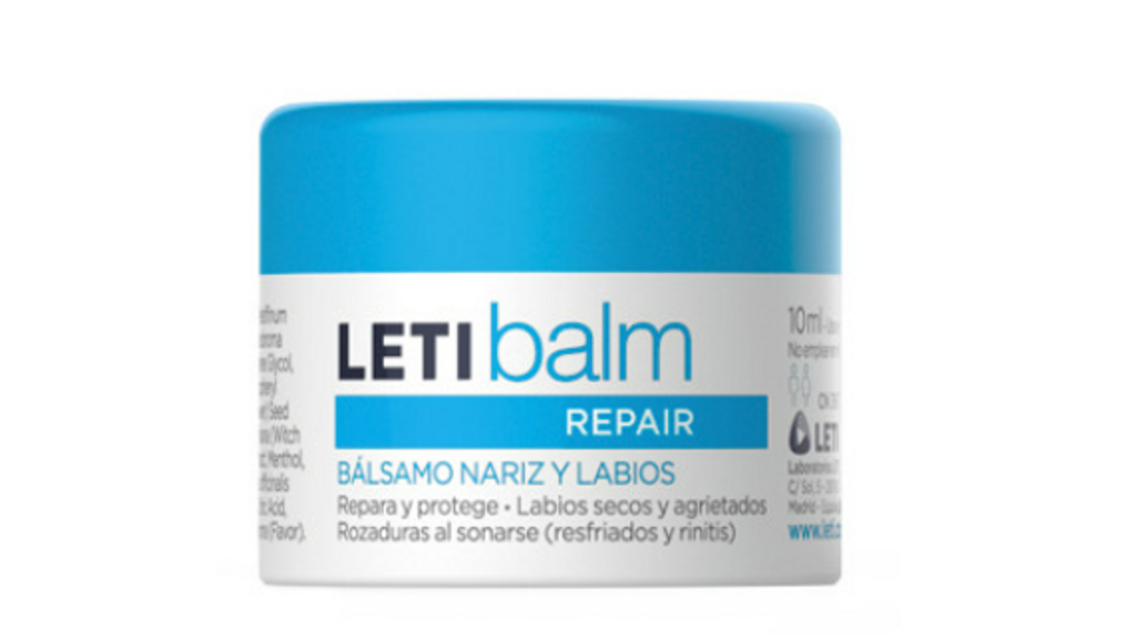 Letibalm Bálsamo Reparador Nariz y Labios