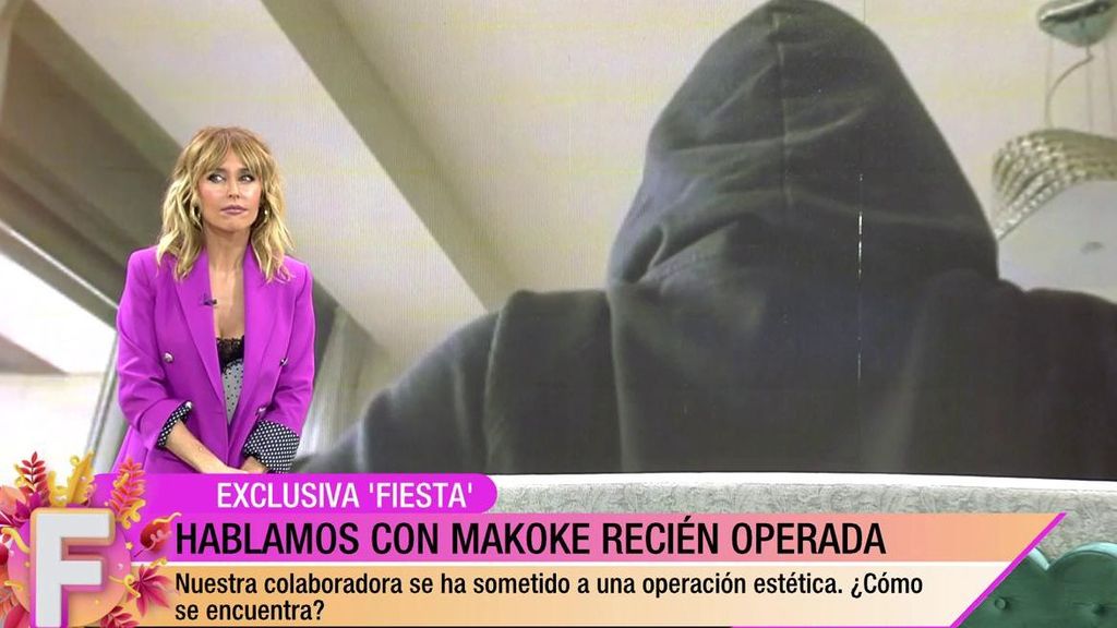 Emma García habla con Makoke