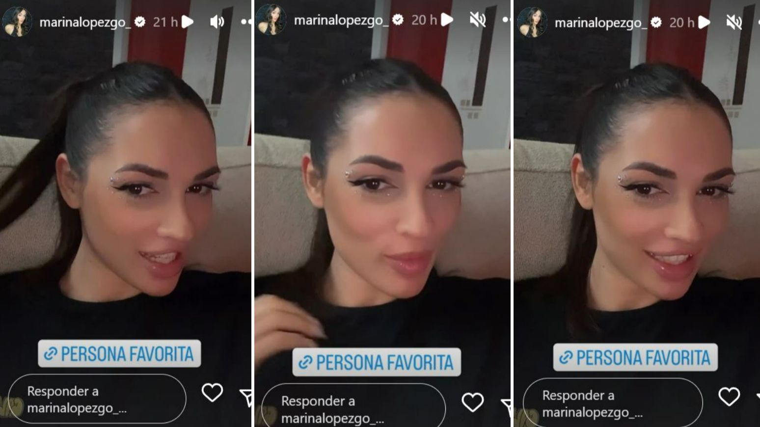 Marina López ha presentado por primera vez a su "persona favorita"