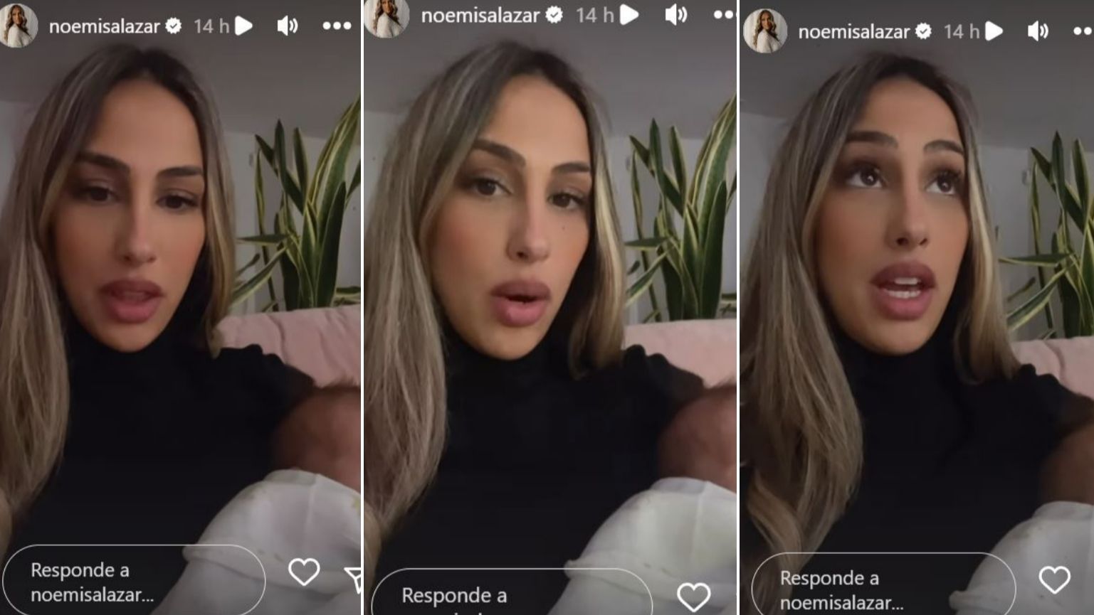 Noemí Salazar actualiza su estado de salud tras su revisión de cesárea