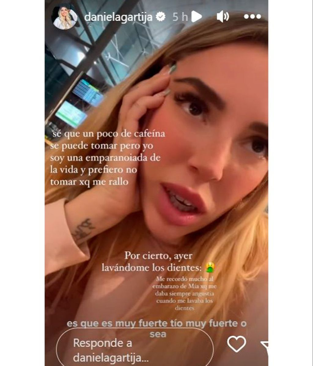 Danna Ponce cuenta qué es lo que está llevando peor de su embarazo