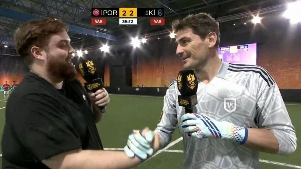 El enfado de Casillas tras su actuación en la Kings League: "La he liado gordísima. Vaya ruina"