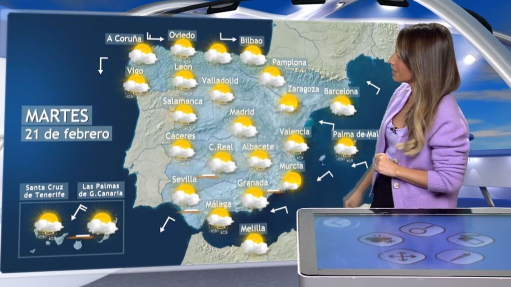 El tiempo primaveral se despide a partir del martes: dónde bajarán las temperaturas en España