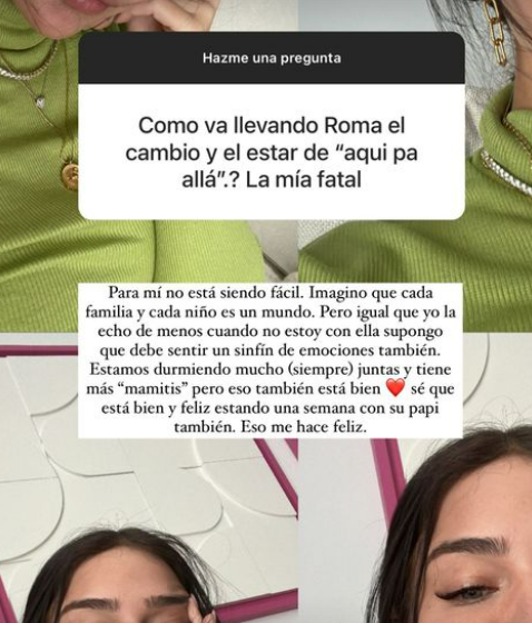 Laura Escanes, sobre la custodia compartida