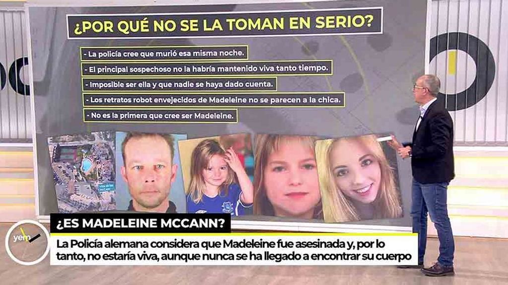 Los motivos por los que Scotland Yard no cree a la joven que dice ser Madeleine McCann
