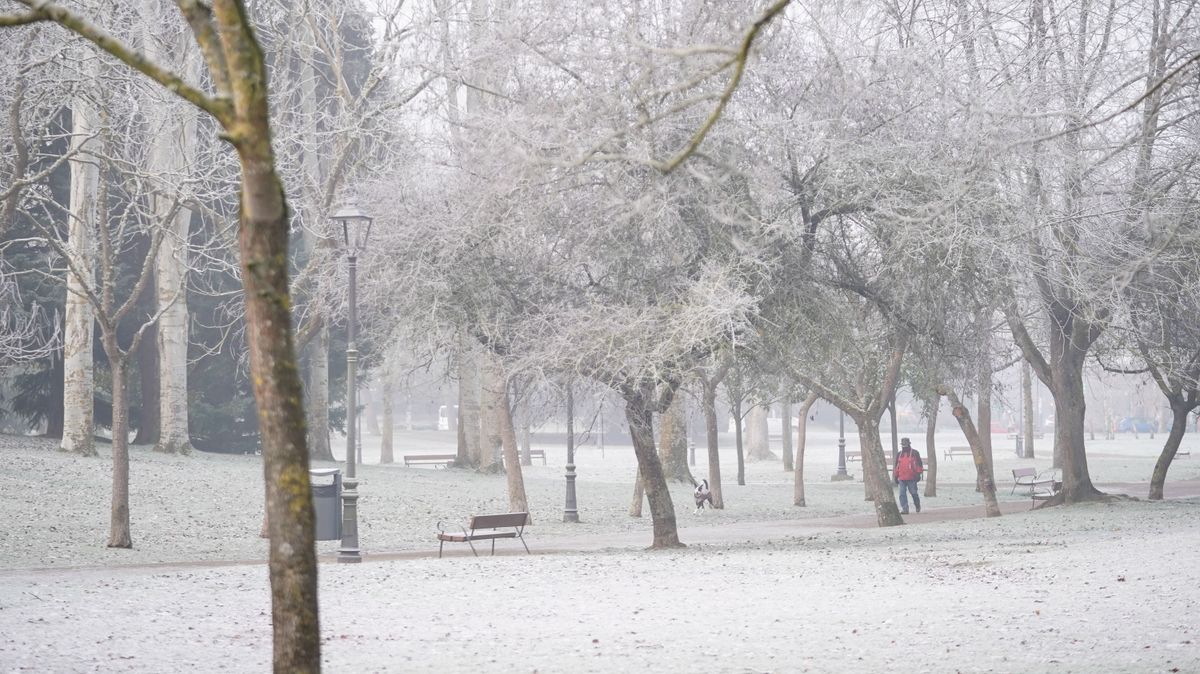 Nieve en Vitoria