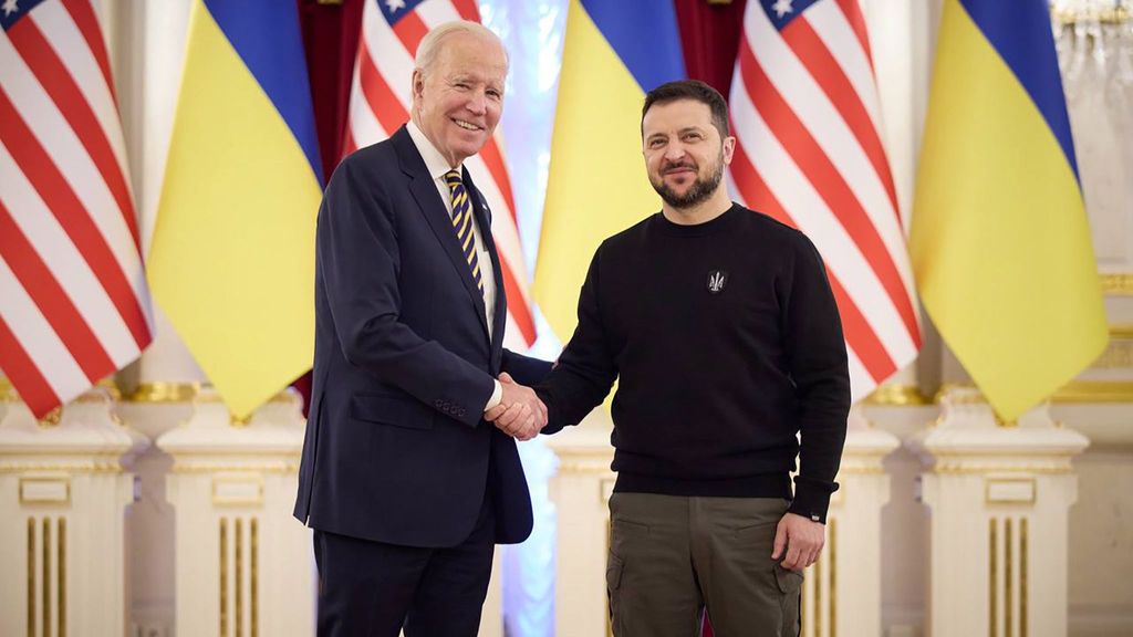 Así ha sido la visita sorpresa de Biden a Ucrania
